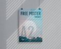 Free Hanging Posters Mockup Psd Set Best Free Psd Mockups Psfiles