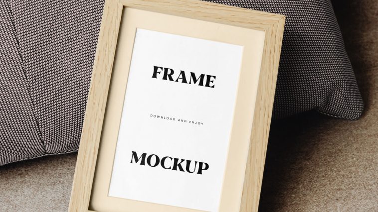 Free Wooden Square Picture Frame Mockup Best Free Mockups Psfiles