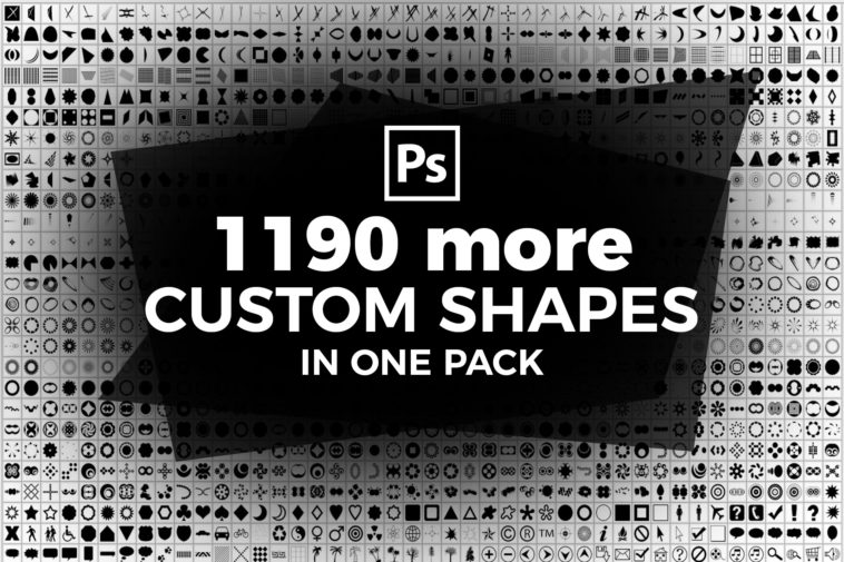 1190 more Ps Custom Shapes - Free Download - PsFiles