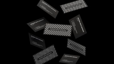 Free Business Card Mockup