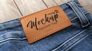 2 Apparel Tag MockUps - PsFiles