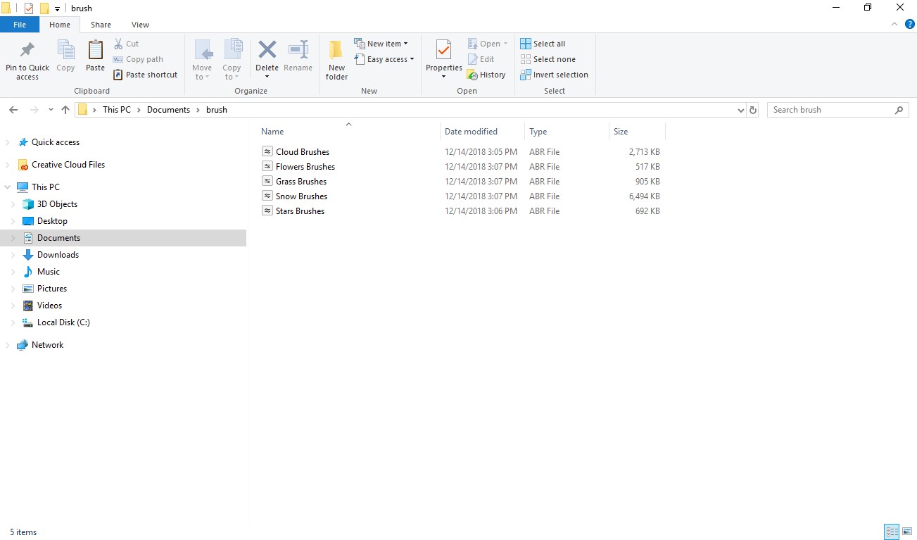 3 ways to Install Brushes (.ABR files) PsFiles