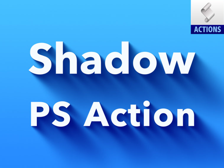 3d long shadow generator photoshop action set download