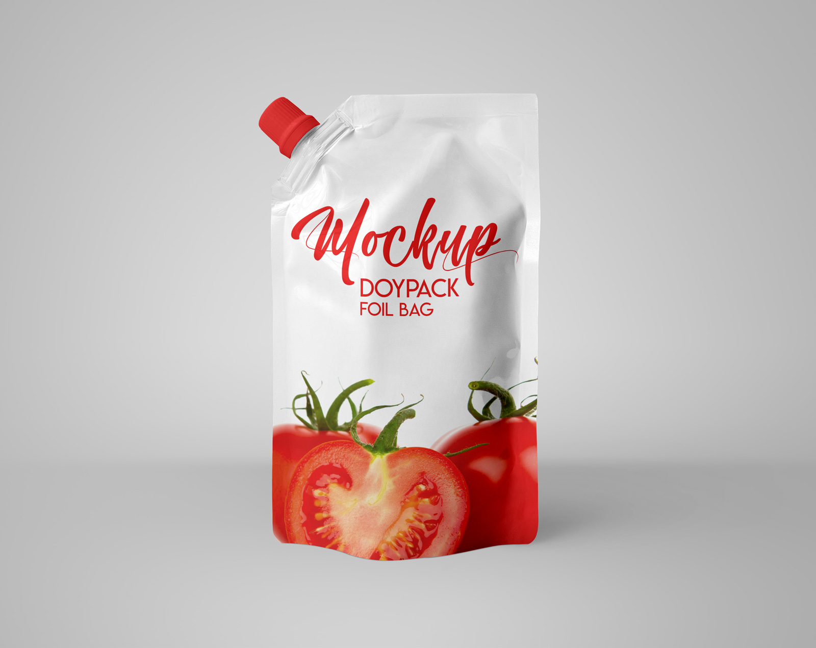 Free Doypack Stand-Up Pouch Packaging Mockup PSD - Good Mockups