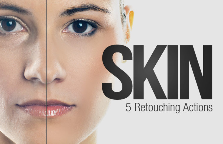 5 skin retouching photoshop actions free download