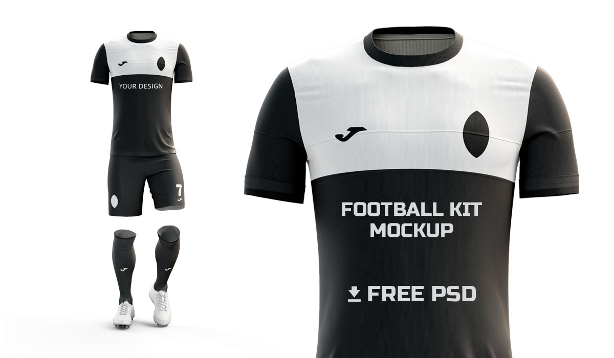 Download New Football Kit Mockup 2019 Psfiles Free Mockups