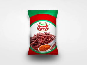top view snack packaing mockup