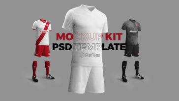 Download Realistic Soccer Jersey Mockup Psd Psfiles