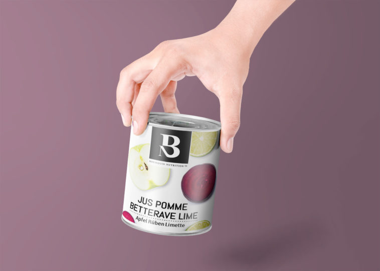 tin can on hand mockup