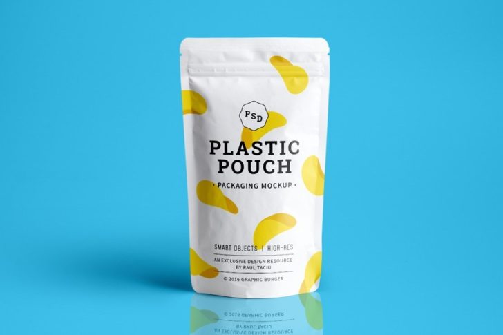 Plastic Pouch Packaging MockUp - PsFiles