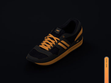 shoe sneaker mockup