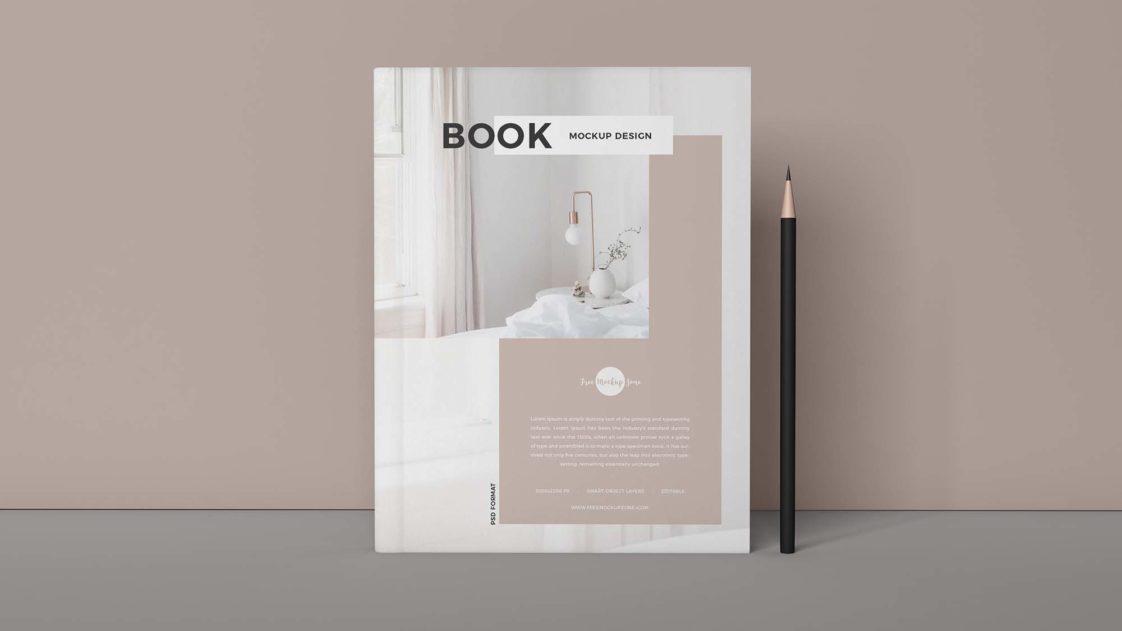 Free Standing Hardcover Book Mockup Psd Free Psd Downloads Psfiles