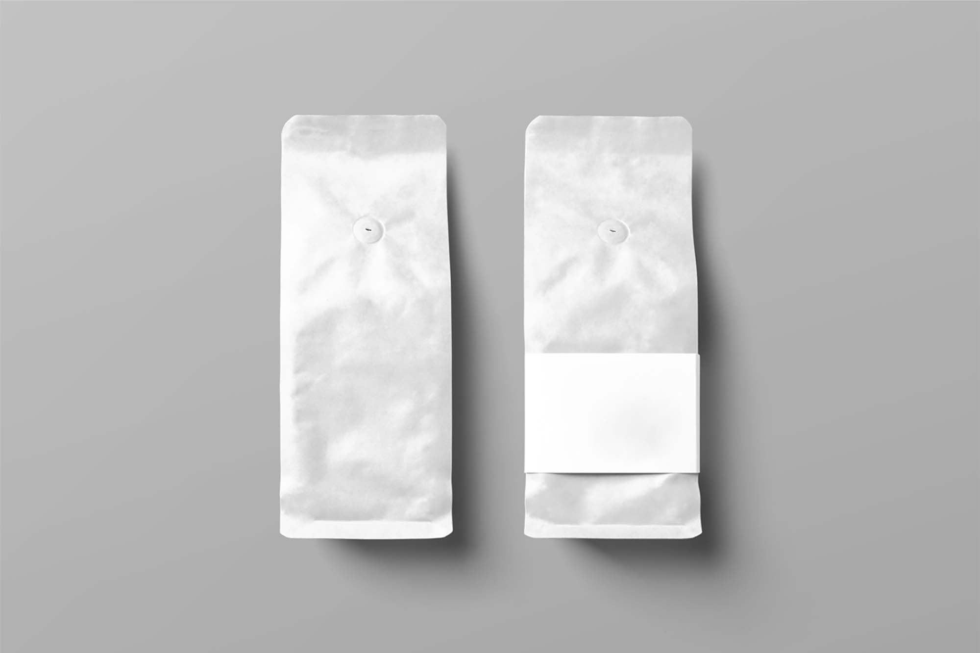 paper pouch packaging gmockup