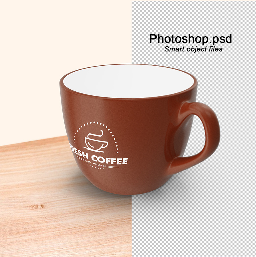 How to coffee cup logo design changing in Photoshop