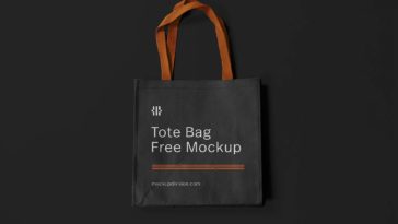 High Quality Rich Tote Bag Mockup 2019