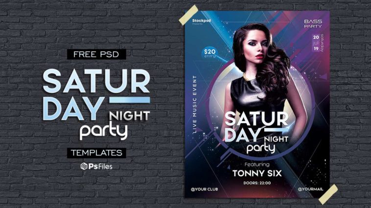 Club Party Flyer PSD Templates