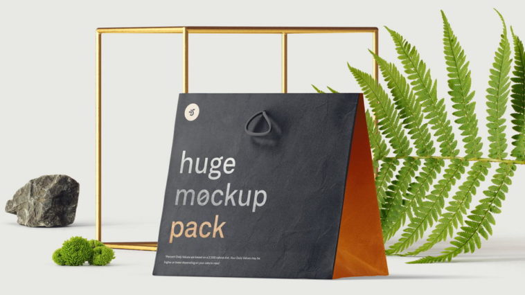 Shopper Bag Mockup Scene