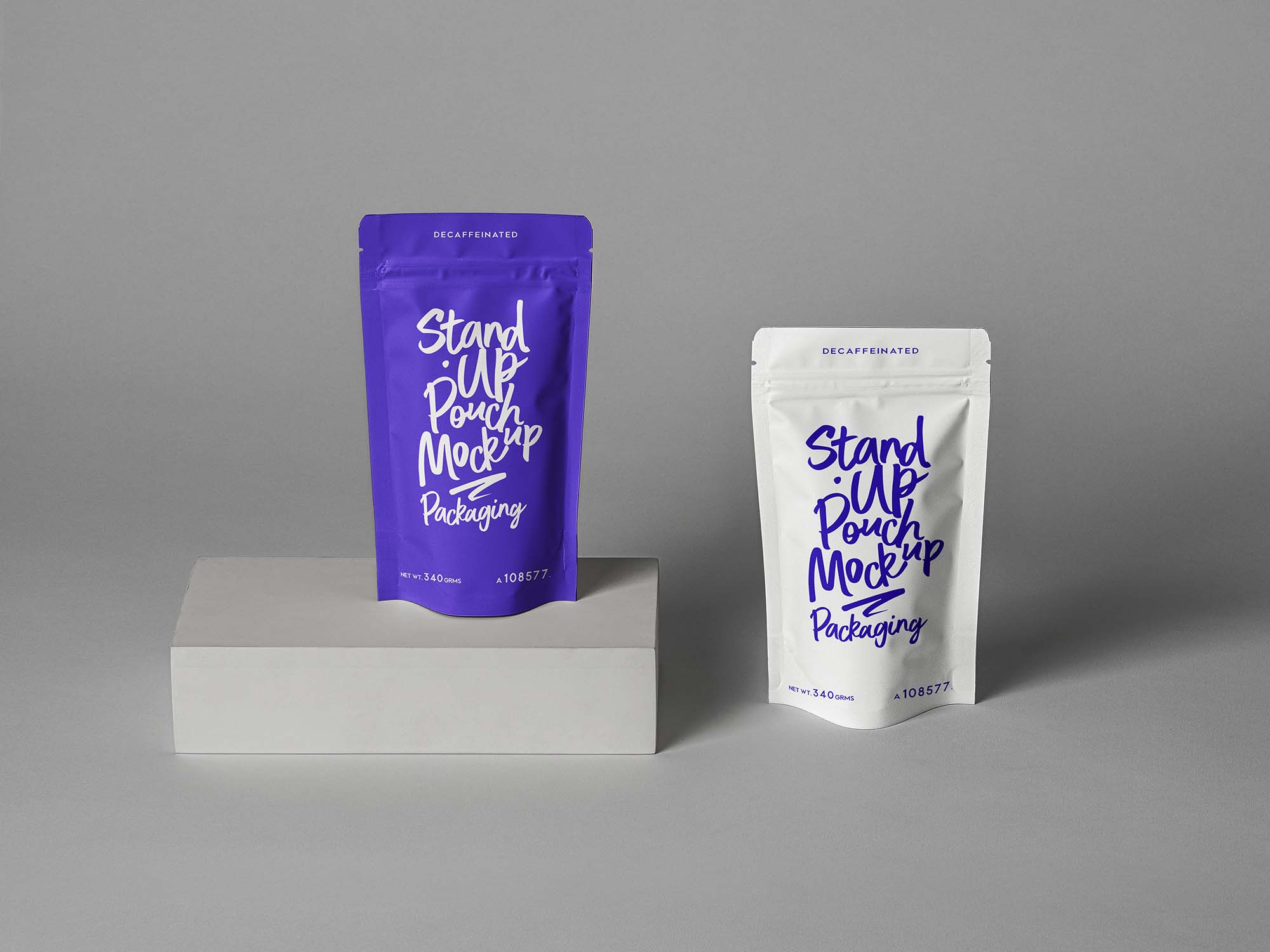 Download Stand Up Pouch Bag Packaging Mockup Psd Psfiles PSD Mockup Templates