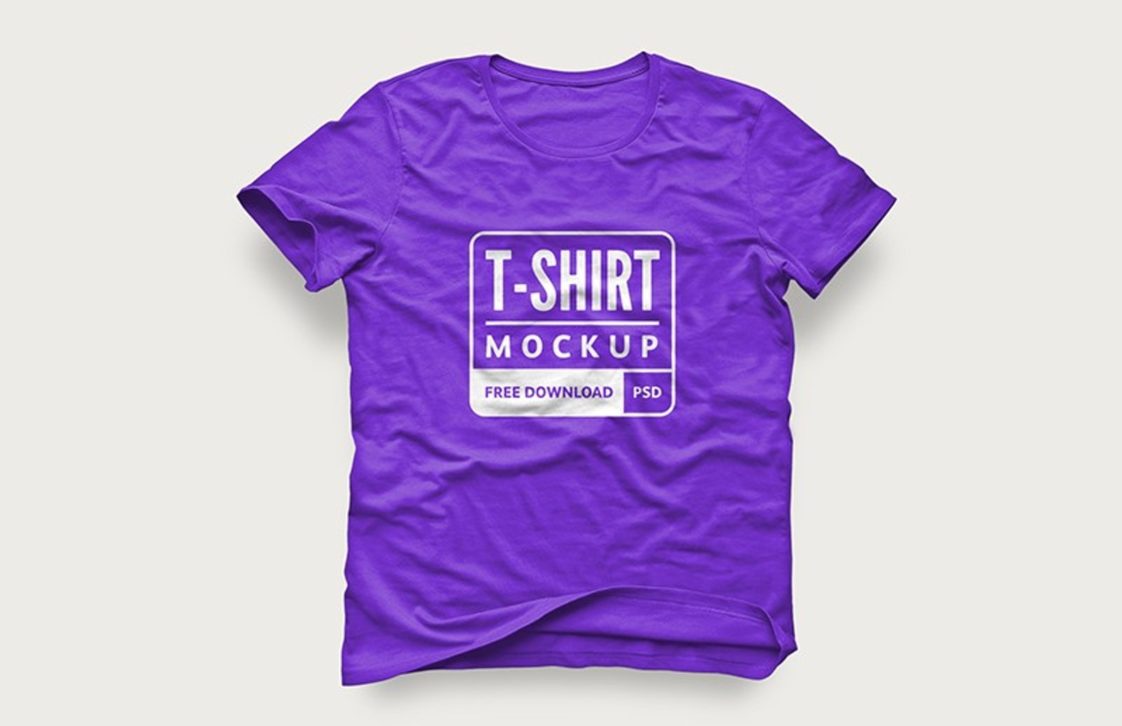 Free T-Shirt PSD Mockup for Clothing Industry - PsFiles