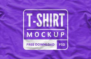 Free T-Shirt PSD Mockup for Clothing Industry - PsFiles