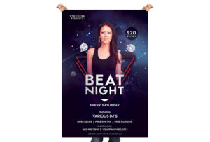Free PSD FLyer Night Party