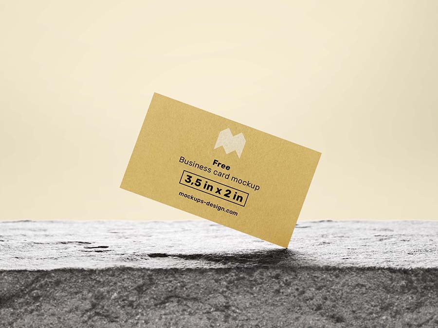 gold texture paper business card psd
