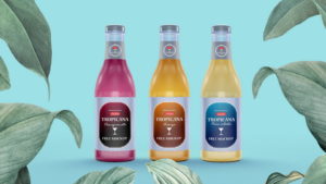 Juice Drinks Glass Bottle, Pepsi PSD Mockup