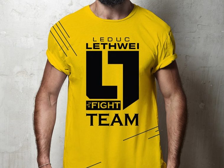 Yellow Color Boxer T-shirt