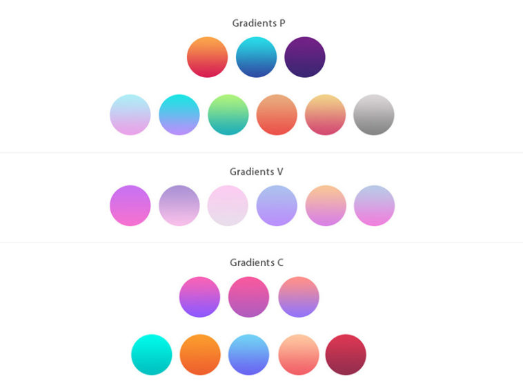 PSD File of Gradient Free Download