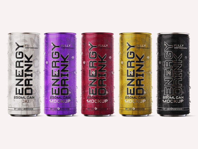 Download Free Energy Drink Can Mockup Psd Psfiles