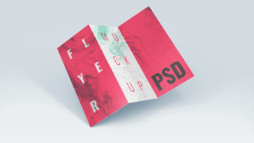 Flyer Mockup PSD File