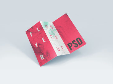 Flyer Mockup PSD File