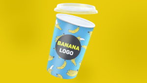 Paper Cup Packaging Mockup
