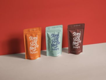 Stadee pouch cover psd mockup