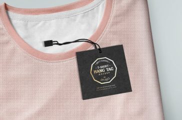 Clothing Price Tags PSD Mockup Photoshop