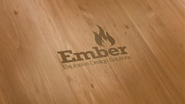 Wood Engraving Machine Logo Printed Sample Logo Mockup PSD