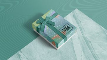Gift Package Box PSD