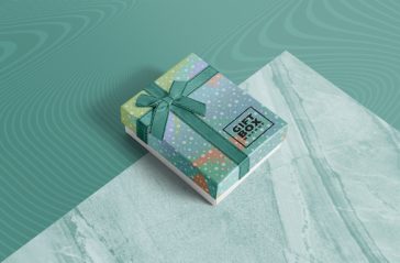 Gift Package Box PSD