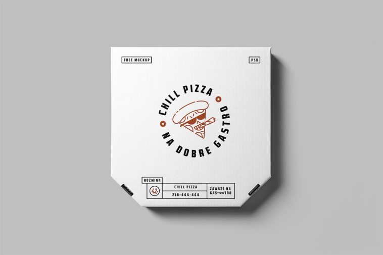 Pizza Delivery Package Design PSD