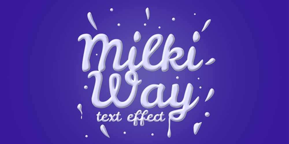 Download Free Milk Text Mockup Psd Psfiles