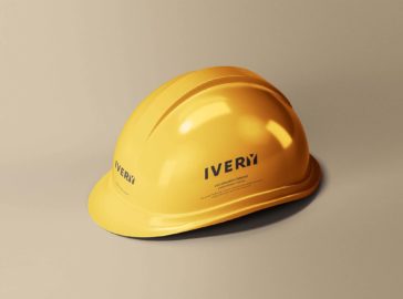 Free Construction Safety Helmet / Cap Mockup PSD