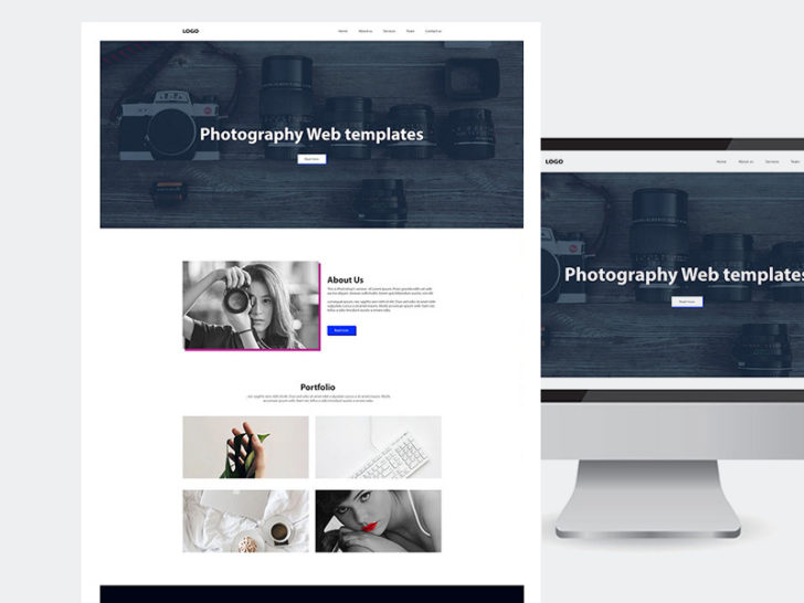 Photography Web Templates - PsFiles