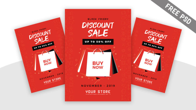 Free Black Friday Sale Flyer Template (PSD)