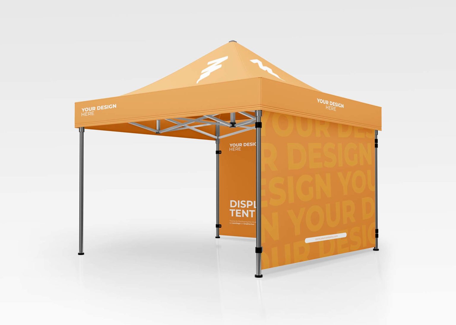 Free Display Tent Mockup - PsFiles