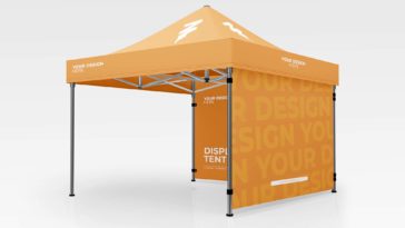 Display Tent Mockup
