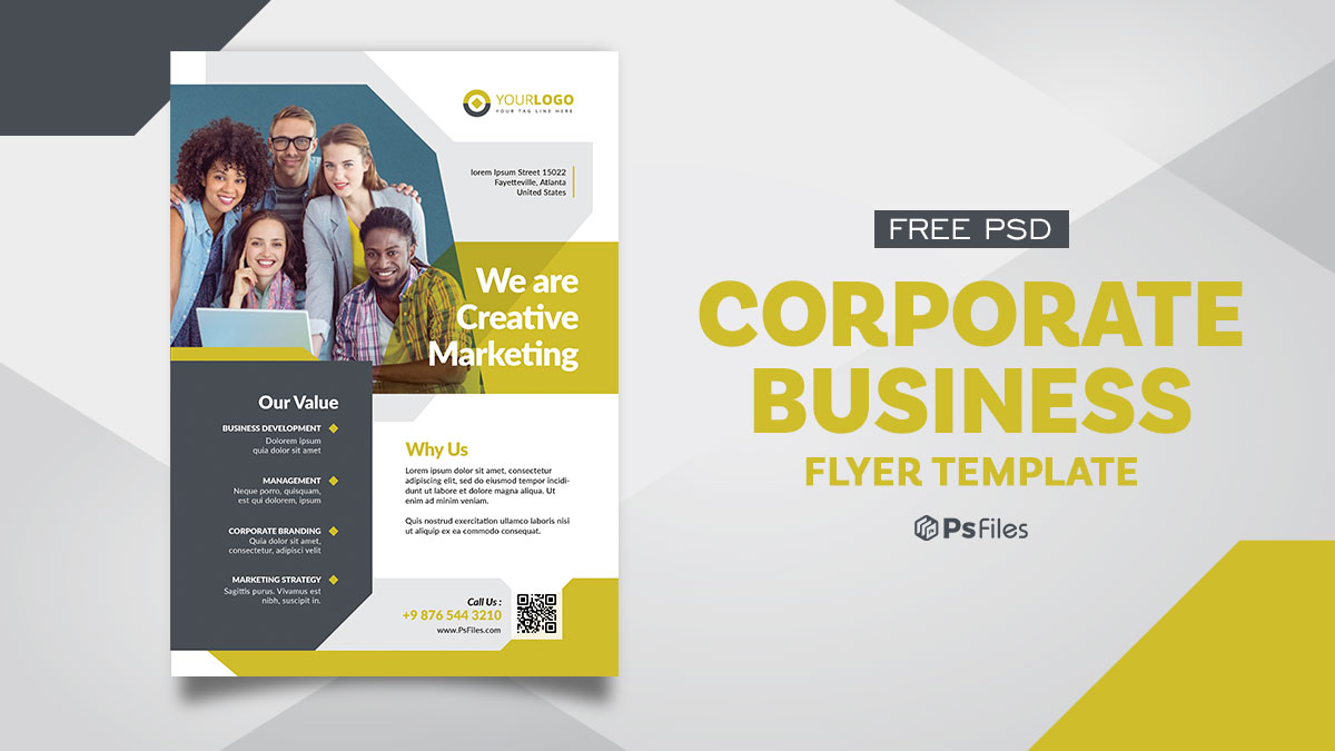 photoshop business flyer templates free download