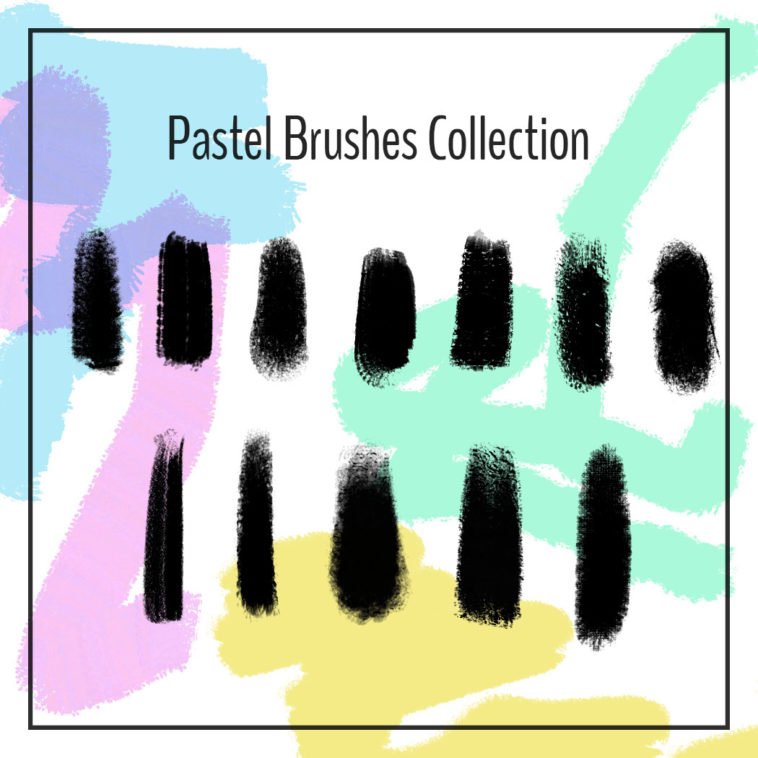 Free Best Pastel Brushes Collection Photoshop - PsFiles