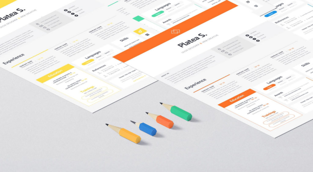 Free Ui Ux Designer Creative Resume Free Psd Template Psfiles