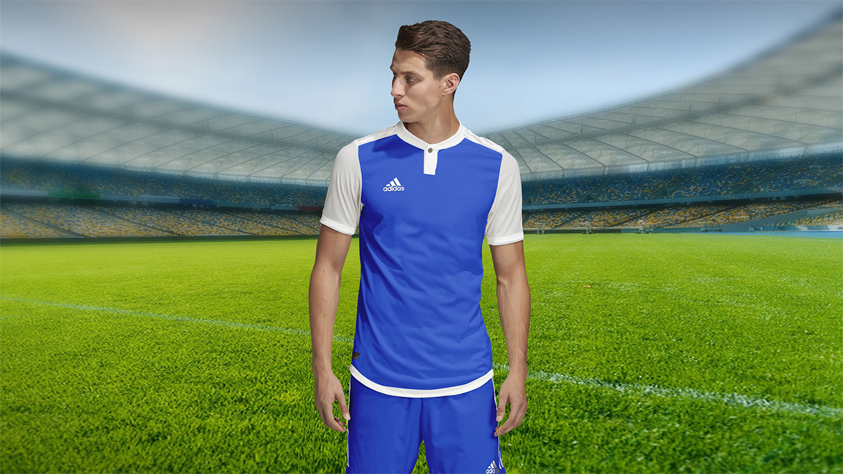 Download Free Free Adidas Style Soccer Jersey Mockup Psd Psfiles PSD Mockups.