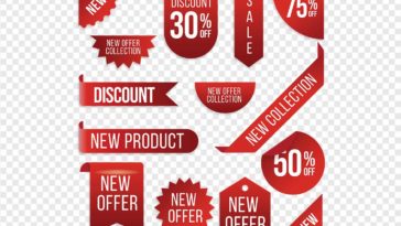 Special Offer Sale Tags Free PSD